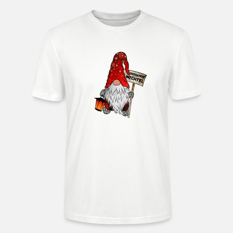 Industrie Wichtel - Stanley/Stella Unisex Bio-T-Shirt CRAFTER - Weiß