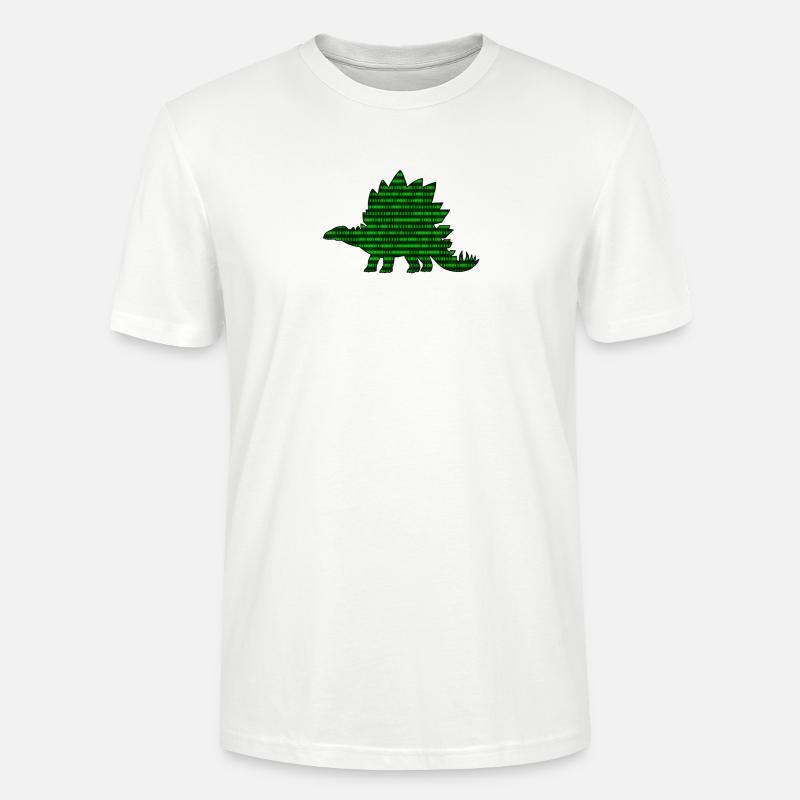 Digital Dinosaur - Stanley/Stella Unisex Bio-T-Shirt CRAFTER - Weiß