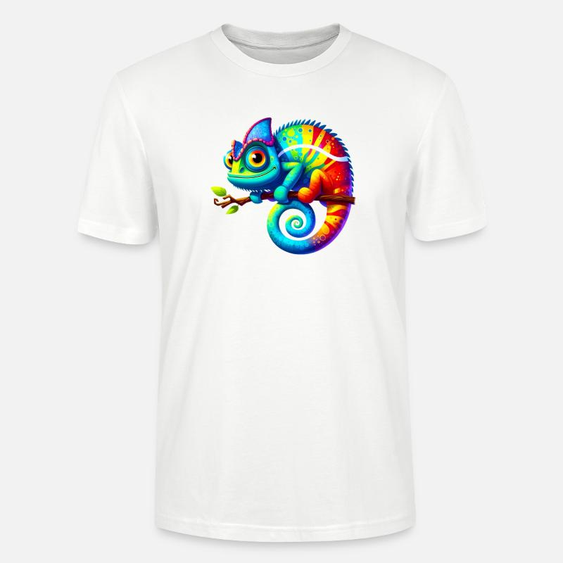 Chamäleon - Stanley/Stella Unisex Bio-T-Shirt CRAFTER - Weiß