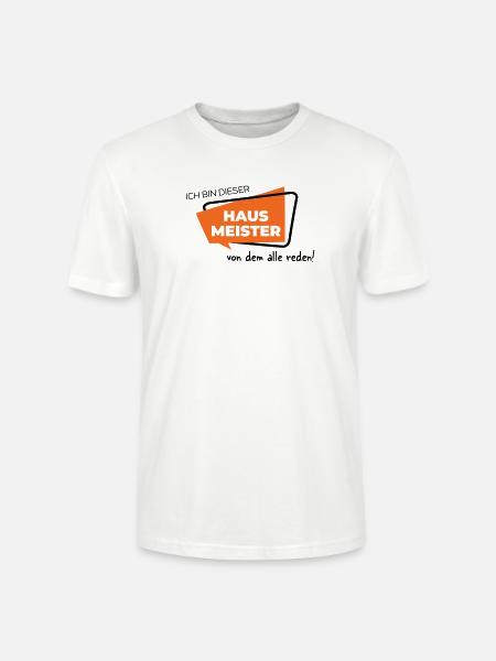 Hausmeister - Stanley/Stella Unisex Bio-T-Shirt CRAFTER - Weiß