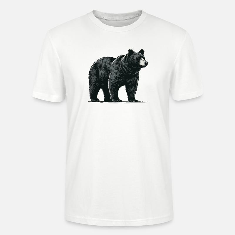 Schwarzbär - Stanley/Stella Unisex Bio-T-Shirt CRAFTER - Weiß