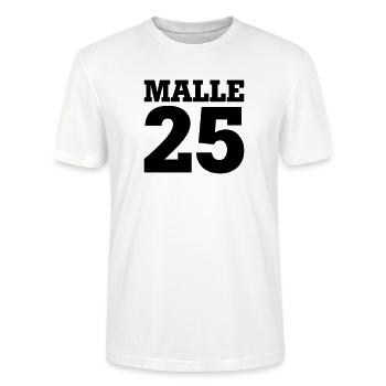 Malle 25 - Stanley/Stella Unisex Bio-T-Shirt CRAFTER - Weiß - Vorne - Alina (178cm) & Michal (187cm)