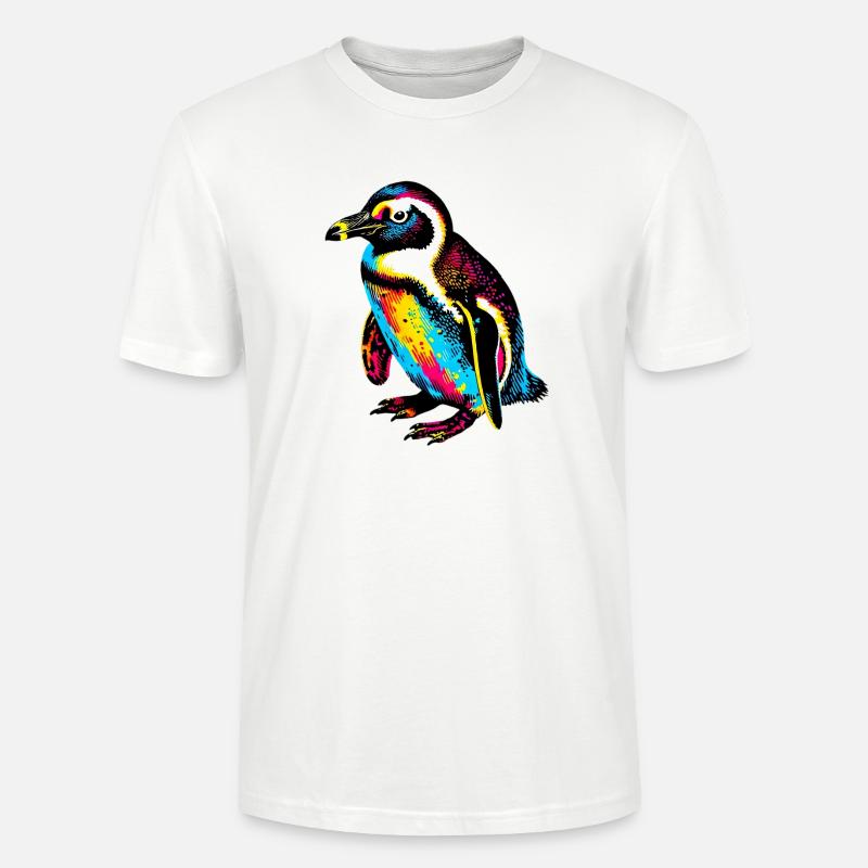 Pinguin - Stanley/Stella Unisex Bio-T-Shirt CRAFTER - Weiß