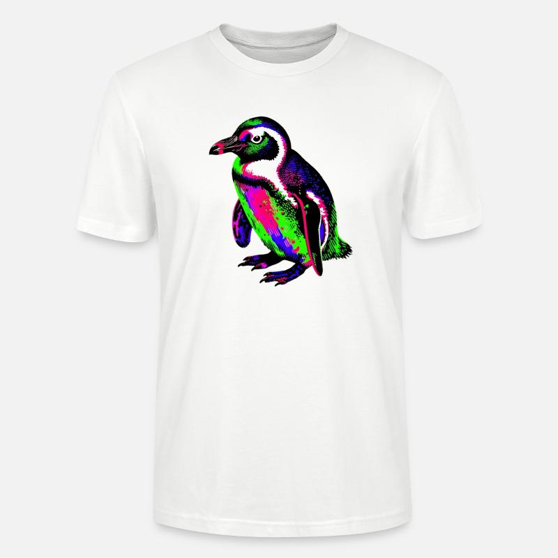 Pinguin - Stanley/Stella Unisex Bio-T-Shirt CRAFTER - Weiß