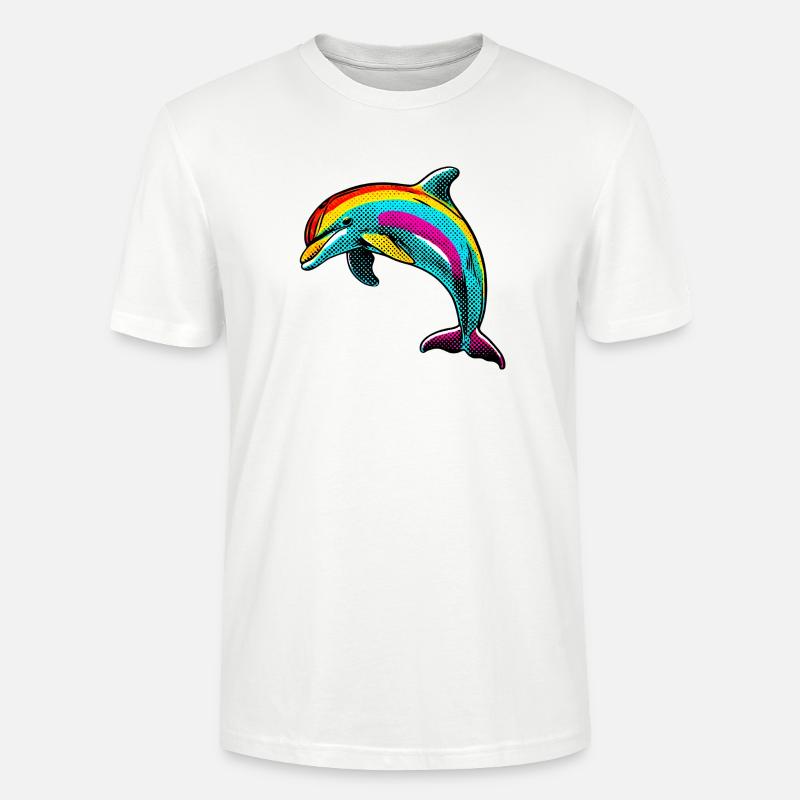 Delfin - Stanley/Stella Unisex Bio-T-Shirt CRAFTER - Weiß