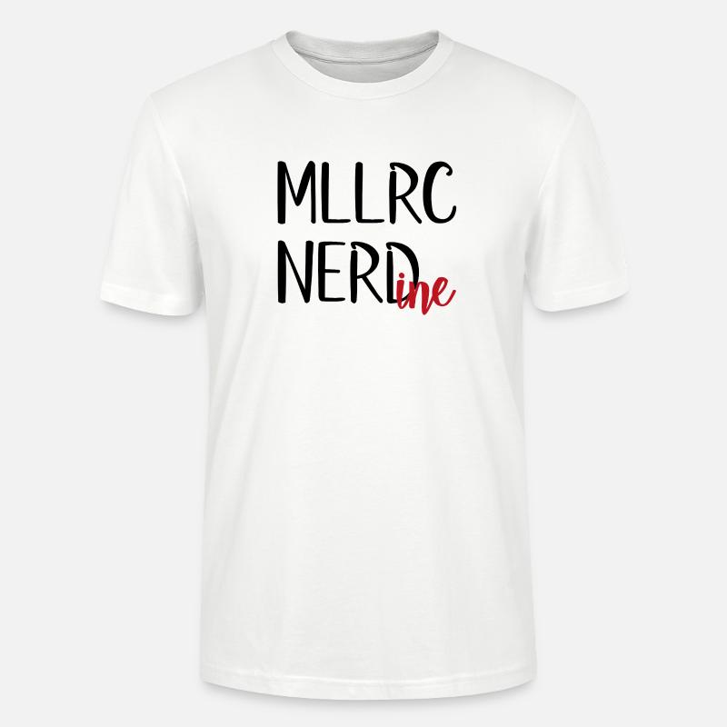 MLLRC Mallorca Nerdine - Stanley/Stella Unisex Bio-T-Shirt CRAFTER - Weiß