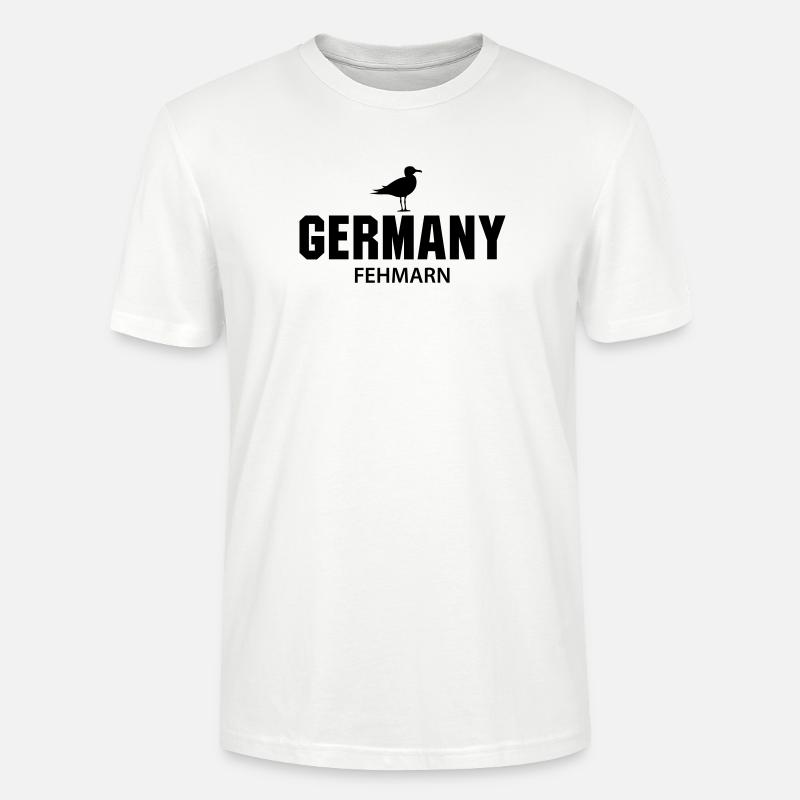Fehmarn GERMANY - Stanley/Stella Unisex Bio-T-Shirt CRAFTER - Weiß