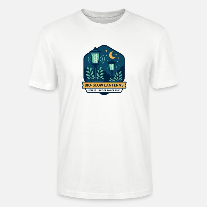 Bio-Glow Lanterns - Stanley/Stella Unisex Bio-T-Shirt CRAFTER - Weiß