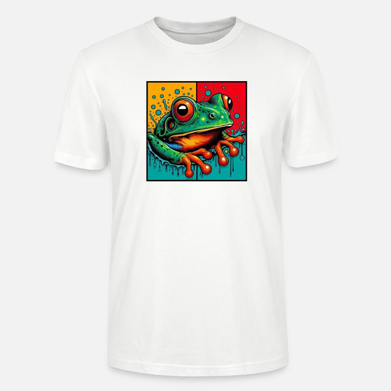 Frosch - Stanley/Stella Unisex Bio-T-Shirt CRAFTER - Weiß