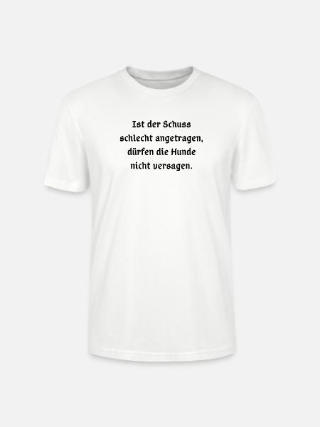 Abstrakte Farbexplosion auf Leinwand - Stanley/Stella Unisex Bio-T-Shirt CRAFTER - Weiß
