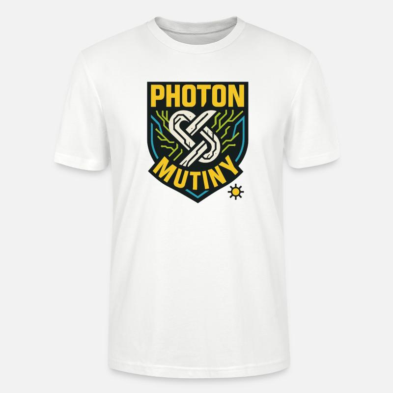 Photon Mutiny - Stanley/Stella Unisex Bio-T-Shirt CRAFTER - Weiß