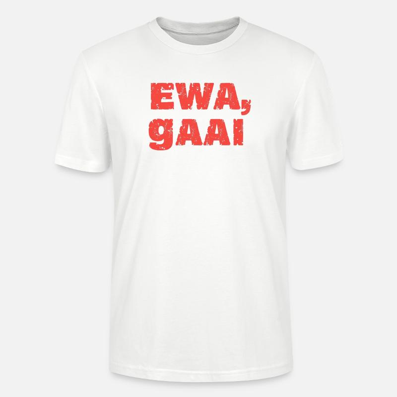 Ewa, Eichelhäher. Antwerpener Sprichwörter - Stanley/Stella Unisex Bio-T-Shirt CRAFTER - Weiß
