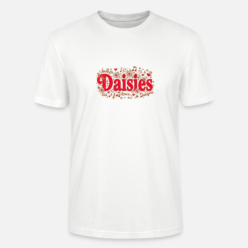 Conception de chansons de dames joyeuses - T-shirt bio CRAFTER Stanley Stella Unisexe - blanc