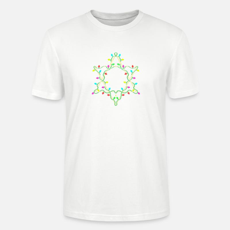 Hanoukka Hanoukka Hanoukka - T-shirt bio CRAFTER Stanley Stella Unisexe - blanc