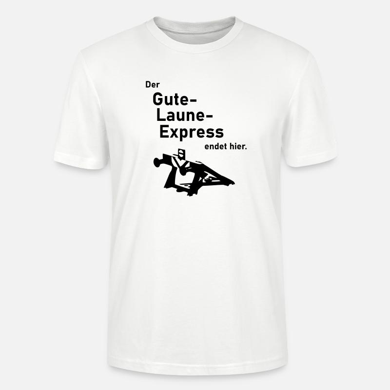 gute laune Express - Stanley/Stella Unisex Bio-T-Shirt CRAFTER - Weiß