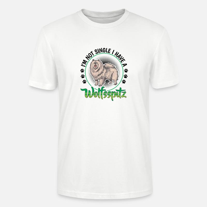 Wolfsspitz nicht single Deutscher Wolfsspitz - Stanley/Stella Unisex Bio-T-Shirt CRAFTER - Weiß
