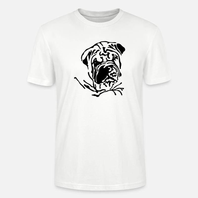 Shar-Pei - Stanley/Stella Unisex Bio-T-Shirt CRAFTER - Weiß