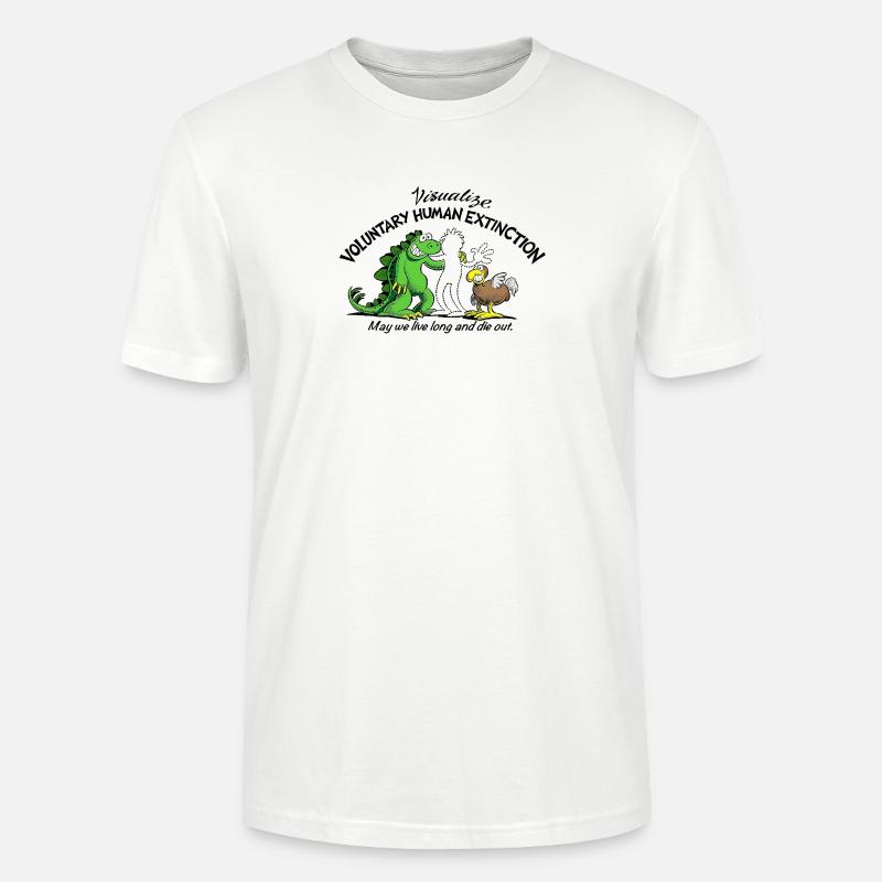 Voluntary Human Extinction Movement VHEMT - Stanley/Stella Unisex Bio-T-Shirt CRAFTER - Weiß