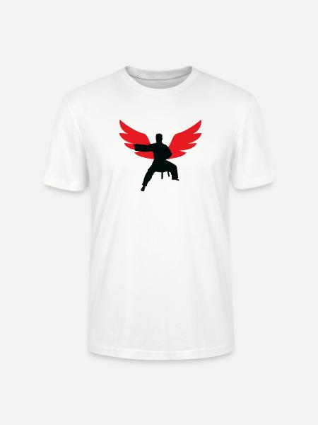 Aikido – Kampfsport – Aikido - Stanley/Stella Unisex Bio-T-Shirt CRAFTER - Weiß