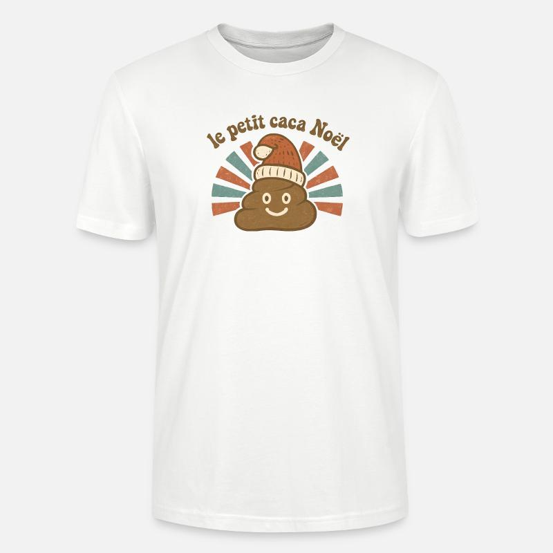 Der Weihnachtskakao - Stanley/Stella Unisex Bio-T-Shirt CRAFTER - Weiß