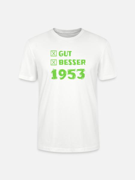 Besser 1953 - Stanley/Stella Unisex Bio-T-Shirt CRAFTER - Weiß
