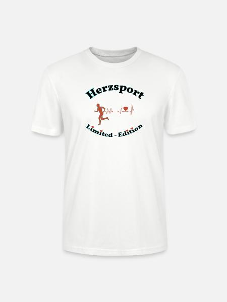 Herzsport - Stanley/Stella Unisex Bio-T-Shirt CRAFTER - Weiß