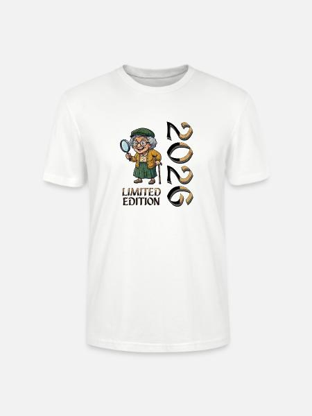 Großmutter Limited Edition Oma in Rente - Stanley/Stella Unisex Bio-T-Shirt CRAFTER - Weiß
