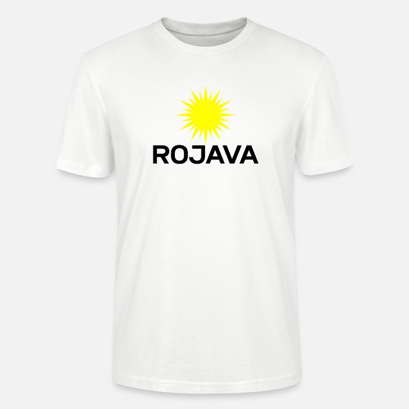 Rojava - T-shirt bio CRAFTER Stanley Stella Unisexe - blanc