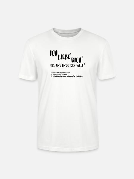 ans Ende der Welt - Stanley/Stella Unisex Bio-T-Shirt CRAFTER - Weiß