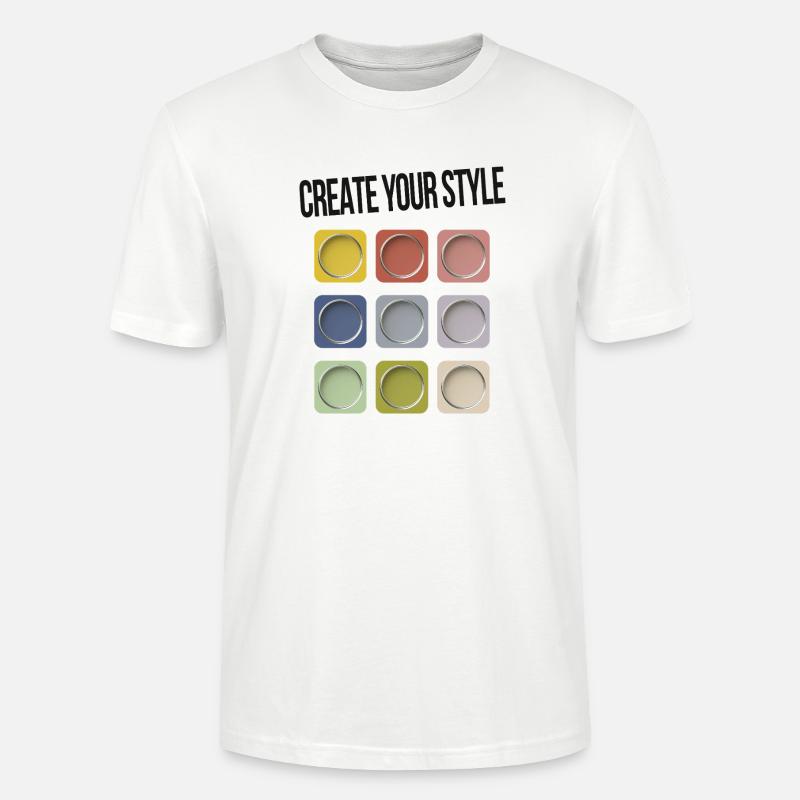 Create Your Style – Sei individuell - Stanley/Stella Unisex Bio-T-Shirt CRAFTER - Weiß