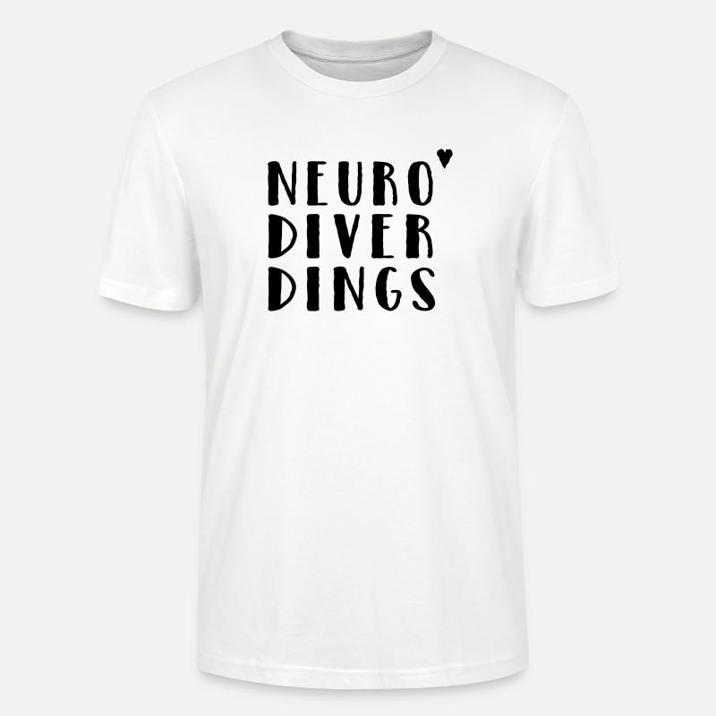 Neurodiverdings - Stanley/Stella Unisex Bio-T-Shirt CRAFTER - Weiß
