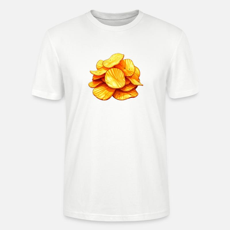 Chips - Stanley/Stella Unisex Bio-T-Shirt CRAFTER - Weiß