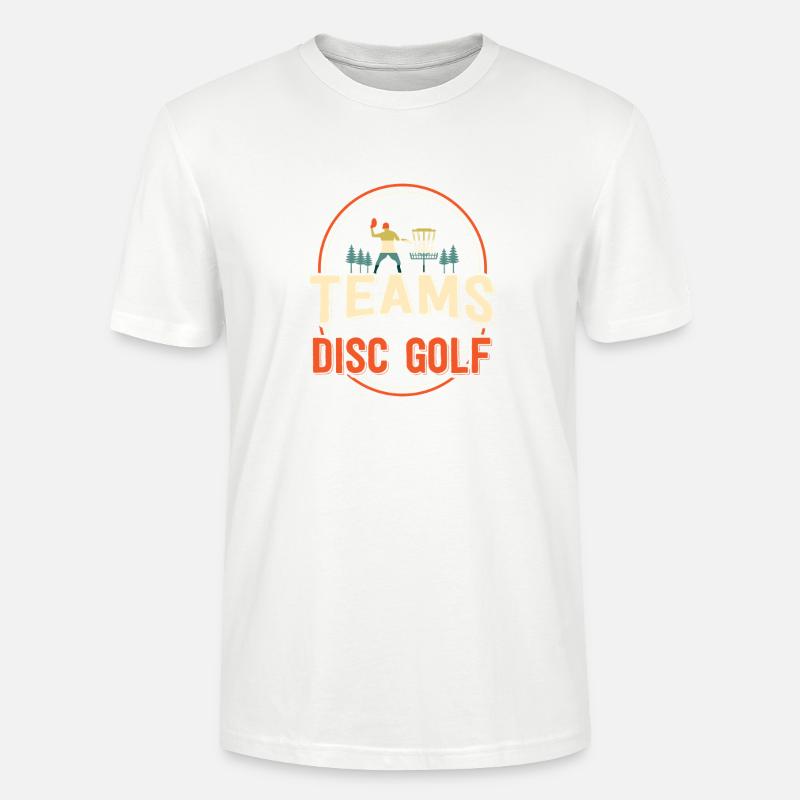 Disc Golf Geschenke Discgolf - Stanley/Stella Unisex Bio-T-Shirt CRAFTER - Weiß