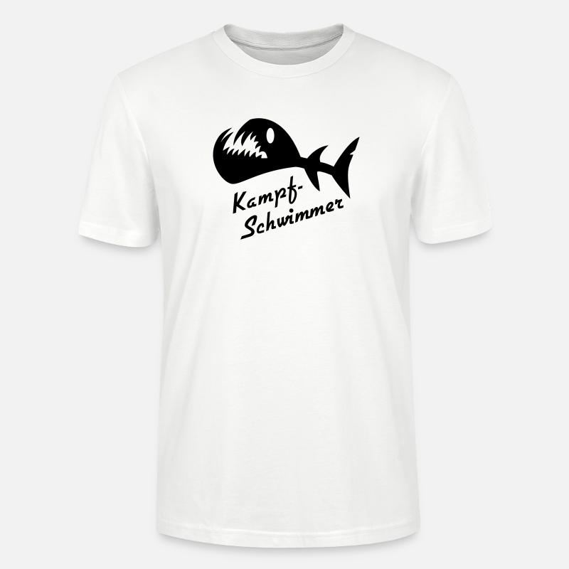 Bataille Poisson Fantasma 2 - T-shirt bio CRAFTER Stanley Stella Unisexe - blanc