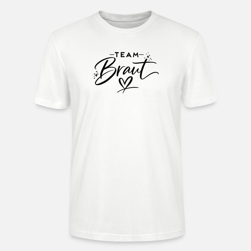 Équipe Bride - T-shirt bio CRAFTER Stanley Stella Unisexe - blanc