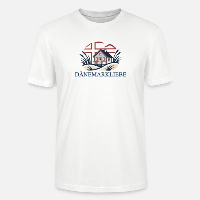 Dänemarkliebe - Ein Statement mit Aussagekraft - Stanley/Stella Unisex Bio-T-Shirt CRAFTER - Weiß