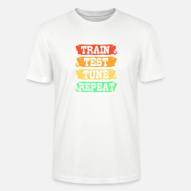 Programmeur codeur GPT - T-shirt bio CRAFTER Stanley Stella Unisexe - blanc
