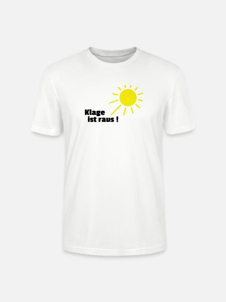 Klage ist raus Sonne - Stanley/Stella Unisex Bio-T-Shirt CRAFTER - Weiß