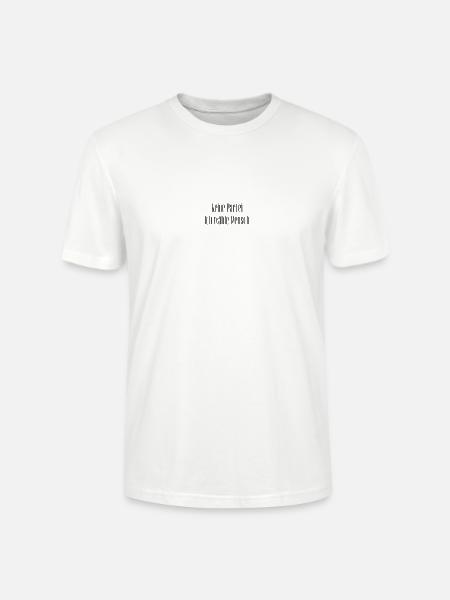 Keine Partei Ich wähle Mensch - Stanley/Stella Unisex Bio-T-Shirt CRAFTER - Weiß