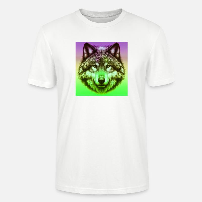 Wolf - Stanley/Stella Unisex Bio-T-Shirt CRAFTER - Weiß