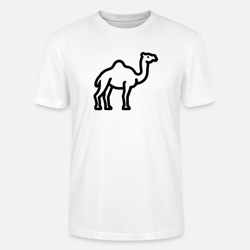 Kamel - Stanley/Stella Unisex Bio-T-Shirt CRAFTER - Weiß