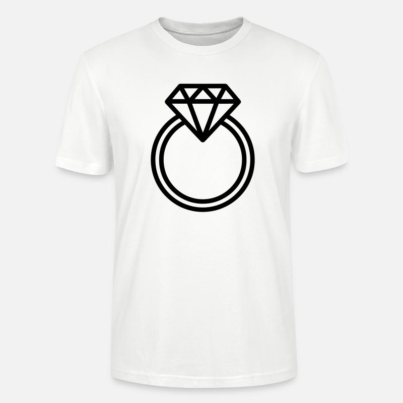 Ehering - Stanley/Stella Unisex Bio-T-Shirt CRAFTER - Weiß