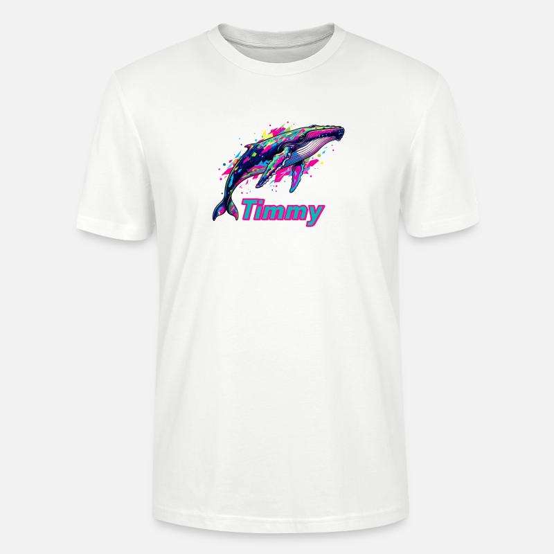 Neonwal Timmy Graffiti - Stanley/Stella Unisex Bio-T-Shirt CRAFTER - Weiß