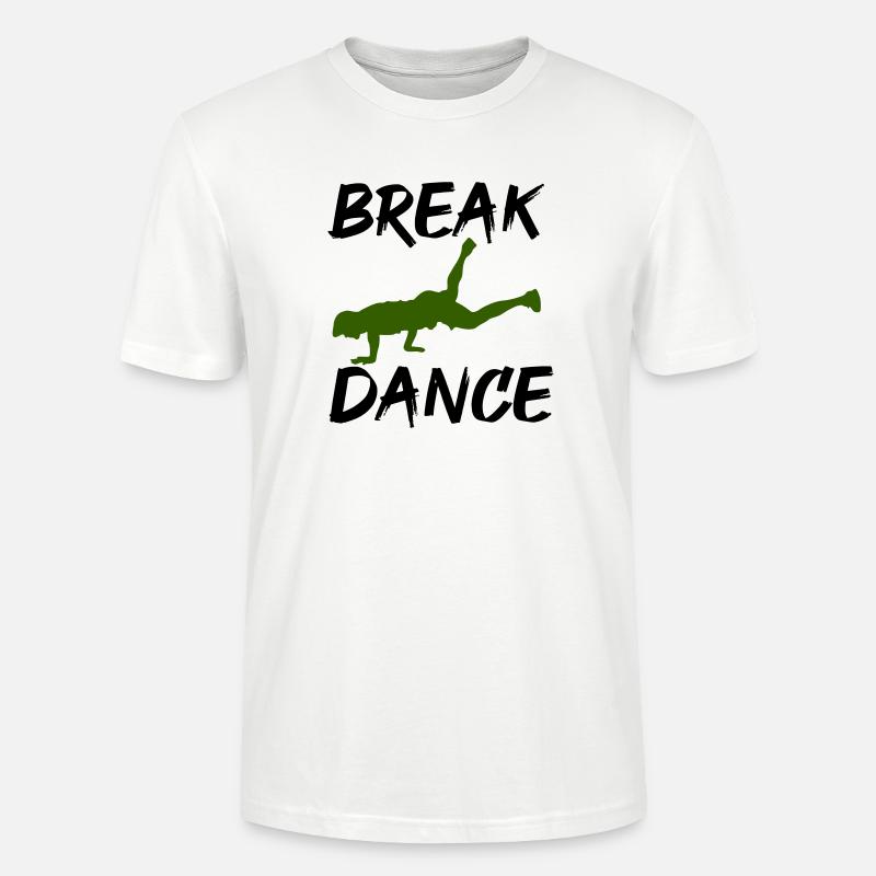 Breakdance - Stanley/Stella Unisex Bio-T-Shirt CRAFTER - Weiß