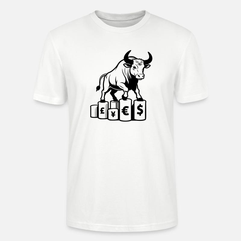 Belleger Taurus - Stanley/Stella CRAFTER Unisex Organic T-Shirt - white
