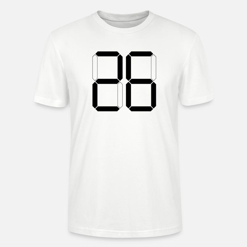 NUMMER 26 Sechsundzwanzig Geschenk Digital - Stanley/Stella Unisex Bio-T-Shirt CRAFTER - Weiß
