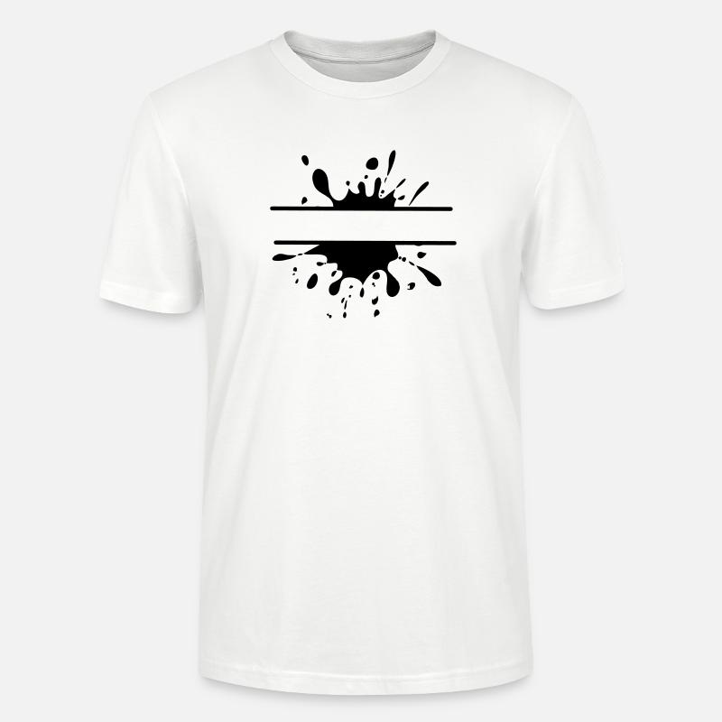 Mud Run Splash – Anpassbares Design - Stanley/Stella Unisex Bio-T-Shirt CRAFTER - Weiß