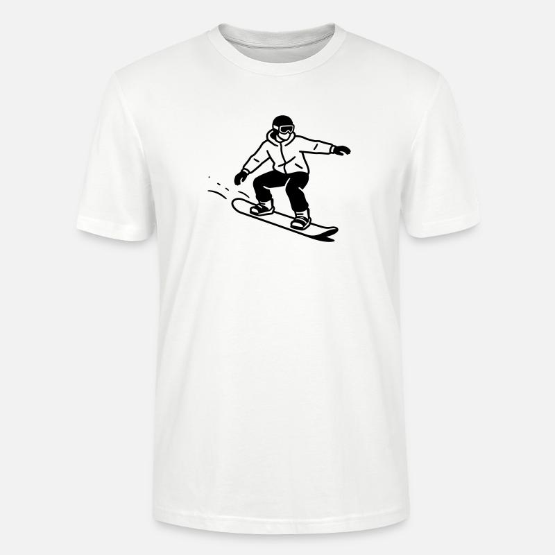 Sandboard - T-shirt bio CRAFTER Stanley Stella Unisexe - blanc