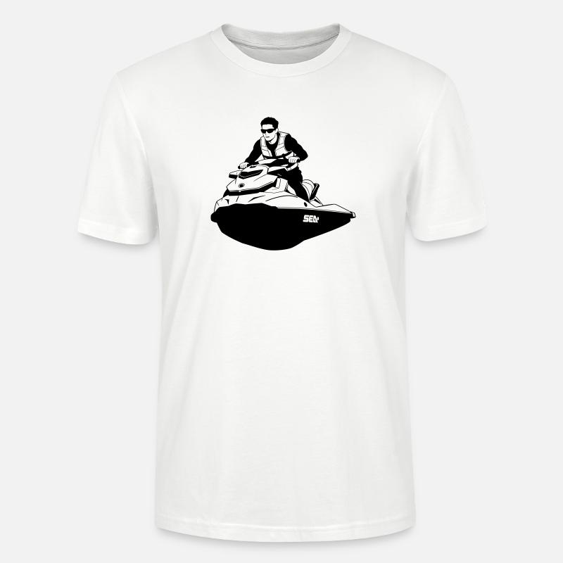Embarcations - T-shirt bio CRAFTER Stanley Stella Unisexe - blanc