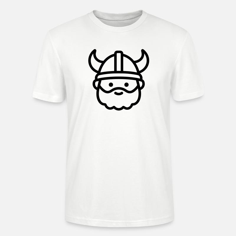 Wikinger - Stanley/Stella Unisex Bio-T-Shirt CRAFTER - Weiß